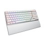 Клавиатура проводная + беспроводная ASUS X901 ROG Strix Scope II Wireless (90MP037A-BKRA30) белый