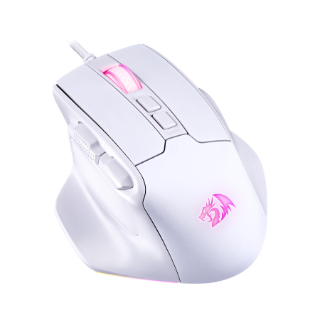 Мышь проводная Redragon Bullseye (71861) белый