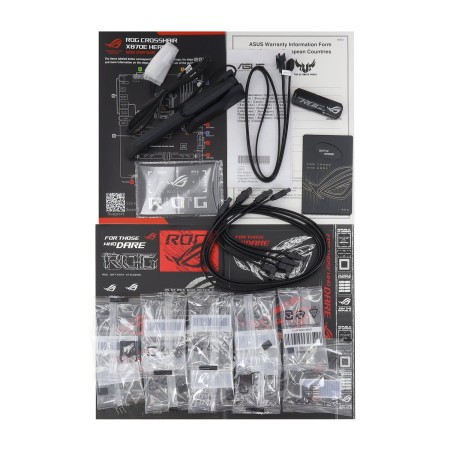 Материнская плата ASUS ROG CROSSHAIR X870E HERO чёрный