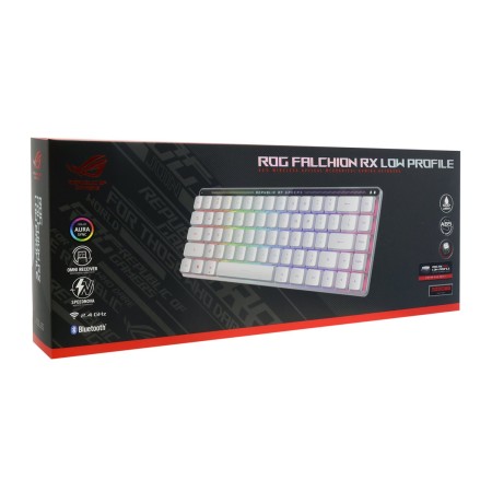 Клавиатура проводная + беспроводная ASUS M603 ROG Falchion RX (90MP03EC-BKRA10) белый