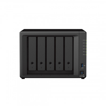 Сетевое хранилище (NAS) Synology DS1522+ черный