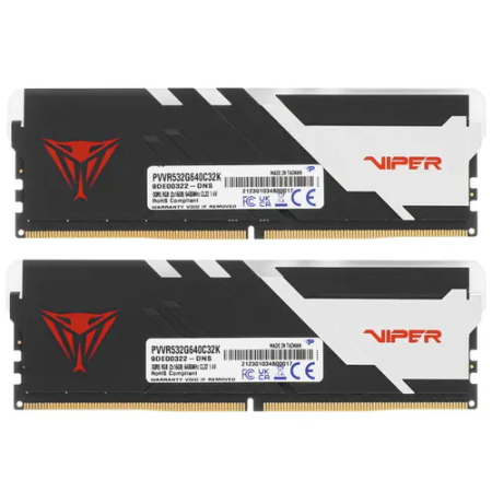 Оперативная память Patriot Viper Venom RGB (PVVR532G640C32K) 32 ГБ черный