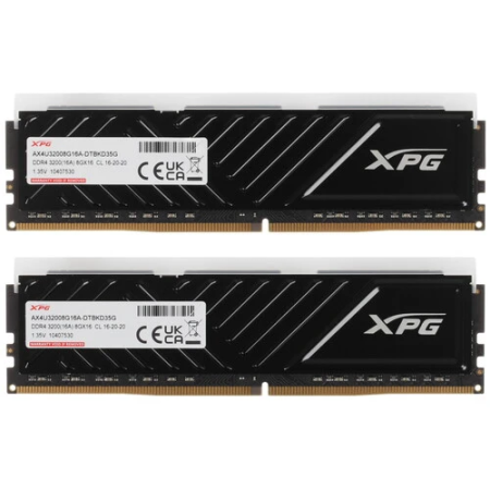 Оперативная память ADATA XPG SPECTRIX D35G RGB (AX4U32008G16A-DTBKD35G) 16 ГБ чёрный