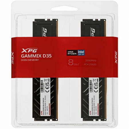 Оперативная память ADATA XPG GAMMIX D35 (AX4U32008G16A-DTBKD35) 16 ГБ чёрный