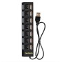 USB-разветвитель ExeGate DUB-72SW (EX293978RUS) черный