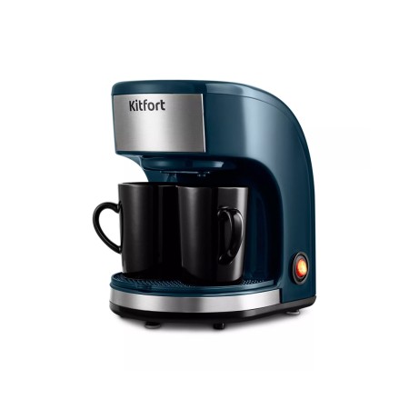 Кофеварка капельная Kitfort КТ-7446 синий