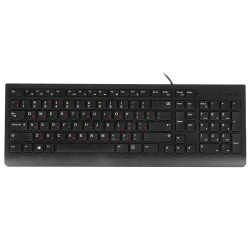Клавиатура проводная Lenovo 300 (GX30M39684) чёрный Клавиатура проводная Lenovo 300 (GX30M39684) чёрный