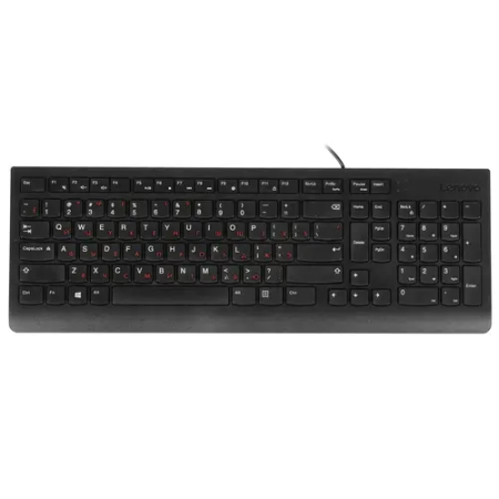 Клавиатура проводная Lenovo 300 (GX30M39684) чёрный