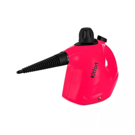 Пароочиститель Kitfort КТ-9138-1 красный/черный