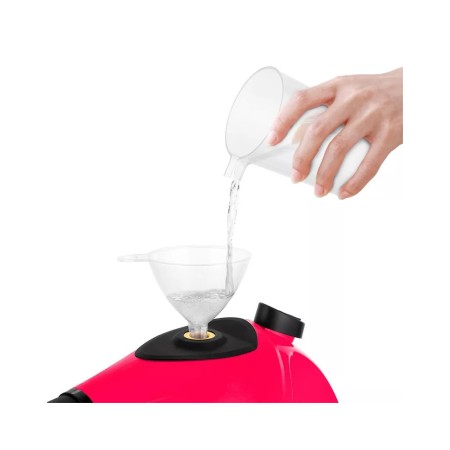 Пароочиститель Kitfort КТ-9138-1 красный/черный