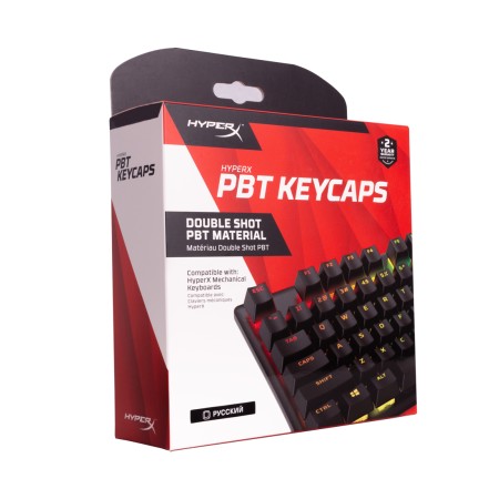 Кейкапы для клавиатуры HyperX PBT Keycaps Full Key Set 519P1AA#ACB черный