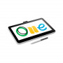 Графический планшет Wacom One 13 Touch pen display (DTH134W0B) черный