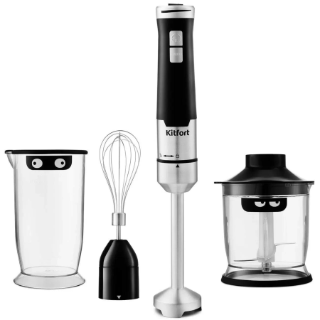Блендер погружной Kitfort KT-3052 черный/стальной