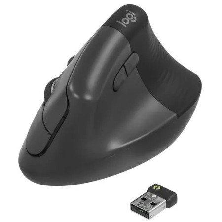 Мышь беспроводная Logitech Lift Bluetooth Vertical Ergonomic (910-006473) черный