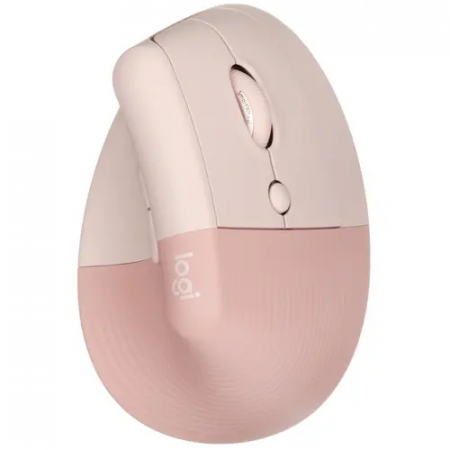 Мышь беспроводная Logitech Lift Bluetooth Vertical Ergonomic (910-006478) розовый