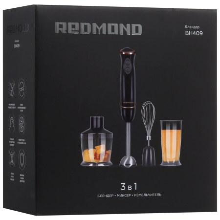 Блендер погружной Redmond BH409 черный