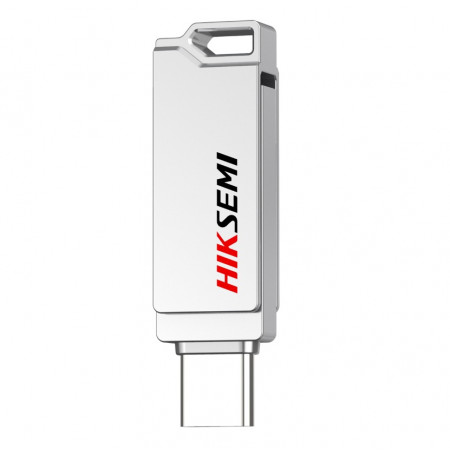 128 ГБ USB Флеш-накопитель HikSemi HS-USB-E327C/128G/U3 серебристый