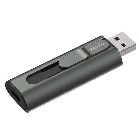 1 ТБ USB Флеш-накопитель HikSemi HS-USB-S1000 1T U3 серый