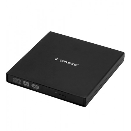 Внешний оптический привод Gembird DVD-USB-02R черный