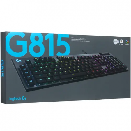 Клавиатура проводная Logitech G815 (920-008991) серый