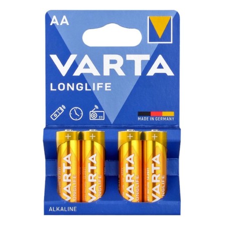 Батарейка Varta LR6/MN1500 AA [LR6] (4106) 4 шт золотистый