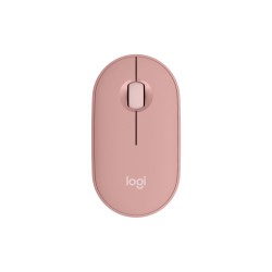 Мышь беспроводная Logitech Pebble Mouse 2 M350s (910-007014) розовый