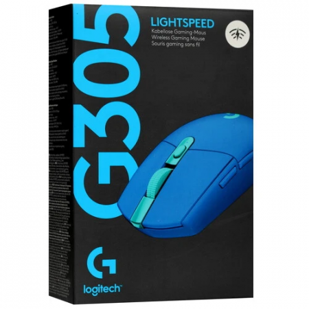 Мышь беспроводная Logitech G305 LIGHTSPEED (910-006014) синий