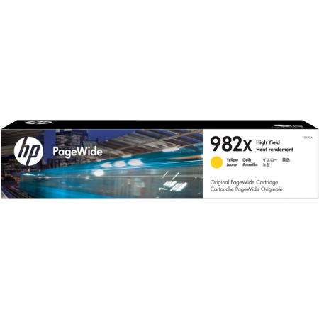 Картридж струйный HP 982X (T0B29A) желтый (повышенная емкость) (с чипом)
