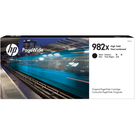 Картридж струйный HP 982X (T0B30A) черный (повышенная емкость) (с чипом)