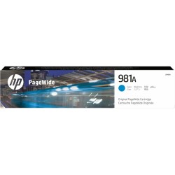 Картридж струйный HP 981A (J3M68A) голубой (с чипом)