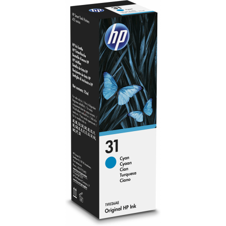 Чернила HP 31 (1VU26AE) голубой