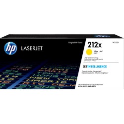 Картридж лазерный HP 212X (W2122X) желтый (повышенная емкость) (с чипом)