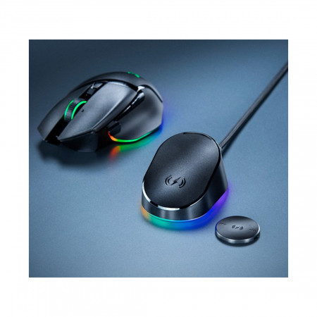 Беспроводное зарядное устройство Razer Wireless Charging Puck (RC21-01990200-R3M1) черный