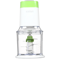 Кухонный измельчитель Kitfort КТ-1378 белый
