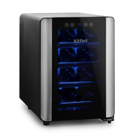 Винный шкаф Kitfort KT-2402 черный
