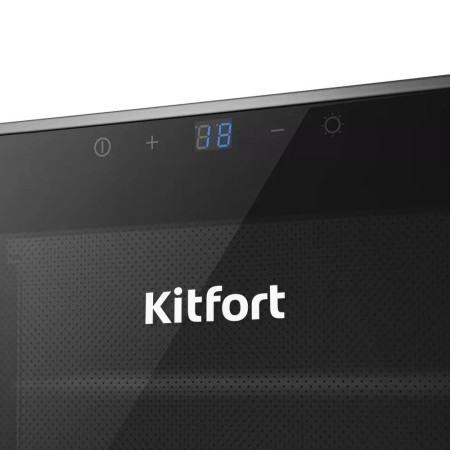Винный шкаф Kitfort KT-2407 черный