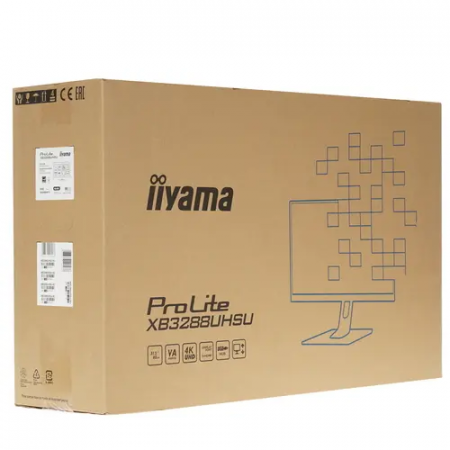 31.5" Монитор Iiyama ProLite (XB3288UHSU-B1) черный