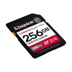 256 ГБ Карта памяти Kingston Canvas React Plus V60 SDXC (SDR2V6/256GB) черный