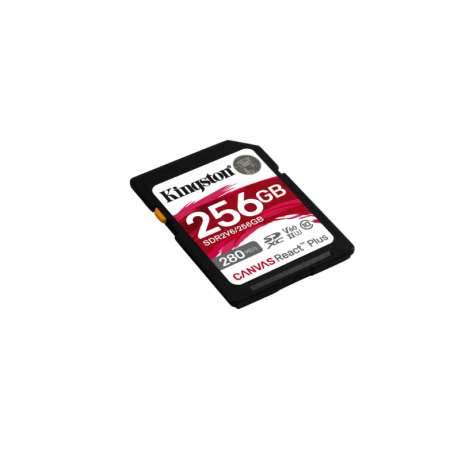 256 ГБ Карта памяти Kingston Canvas React Plus V60 SDXC (SDR2V6/256GB) чёрный