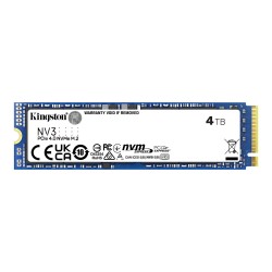 4 ТБ SSD диск Kingston NV3 (SNV3S/4000G) синий