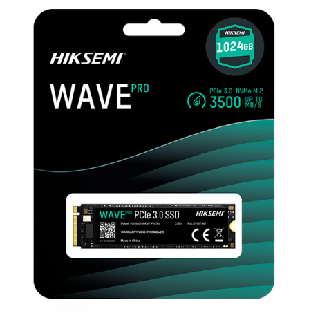 1 ТБ SSD диск HikSemi (HS-SSD-WAVE Pro(P) 1024G) черный