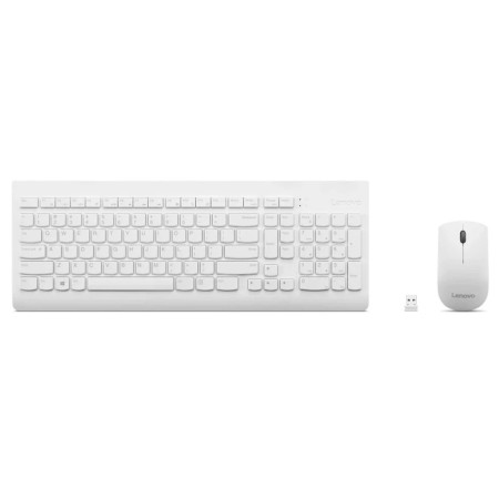 Клавиатура + мышь беспроводная Lenovo 510 Wireless Combo (GX31F38001) белый