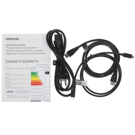 24" Монитор Samsung S24A400UJI (LS24A400UJIXCI) черный