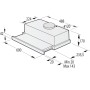 Вытяжка телескопическая Gorenje TH606E4X (TH606E4X) серебристый