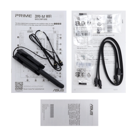 Материнская плата ASUS PRIME Z890M-PLUS WIFI (90MB1J80-M0EAY0)чёрный