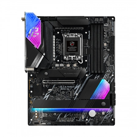 Материнская плата ASRock Phantom Gaming Z890 LIGHTNING WIFI чёрный