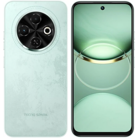 Смартфон Tecno SPARK 30C (KL5n) NFC 4 ГБ/128 ГБ зелёный (Magic Skin Green)