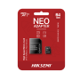 64 ГБ Карта памяти HikSemi NEO microSDXC (HS-TF-C1/64G/ADAPTER) черный + адаптер