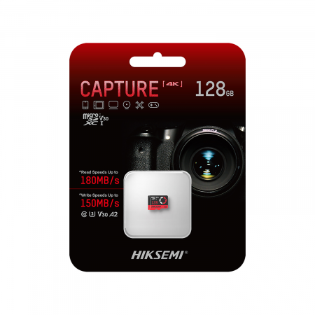 128 ГБ Карта памяти HikSemi CAPTURE microSDXC (HS-TF-E3/128G) черный