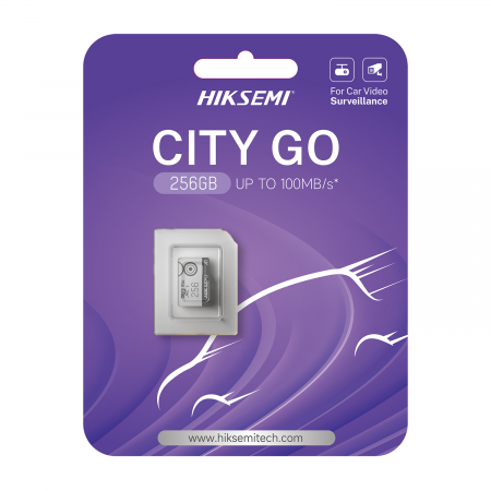 256 ГБ Карта памяти HikSemi CITY GO microSDXC (HS-TF-M1/256G) серый